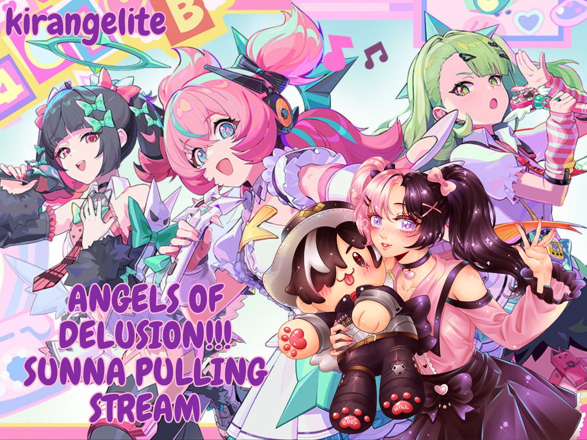 [🩷RTs appreciated]  long time no see !!! #angelsofdelusion are out so let's pull and play some zzz !!!
twitch.tv/kirangelite

#ZenlessZoneZero #ENVtubers