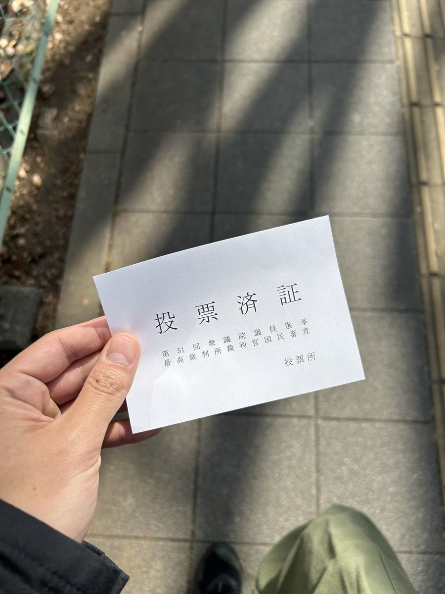 投票は無理のないよう、じゃねんだよ