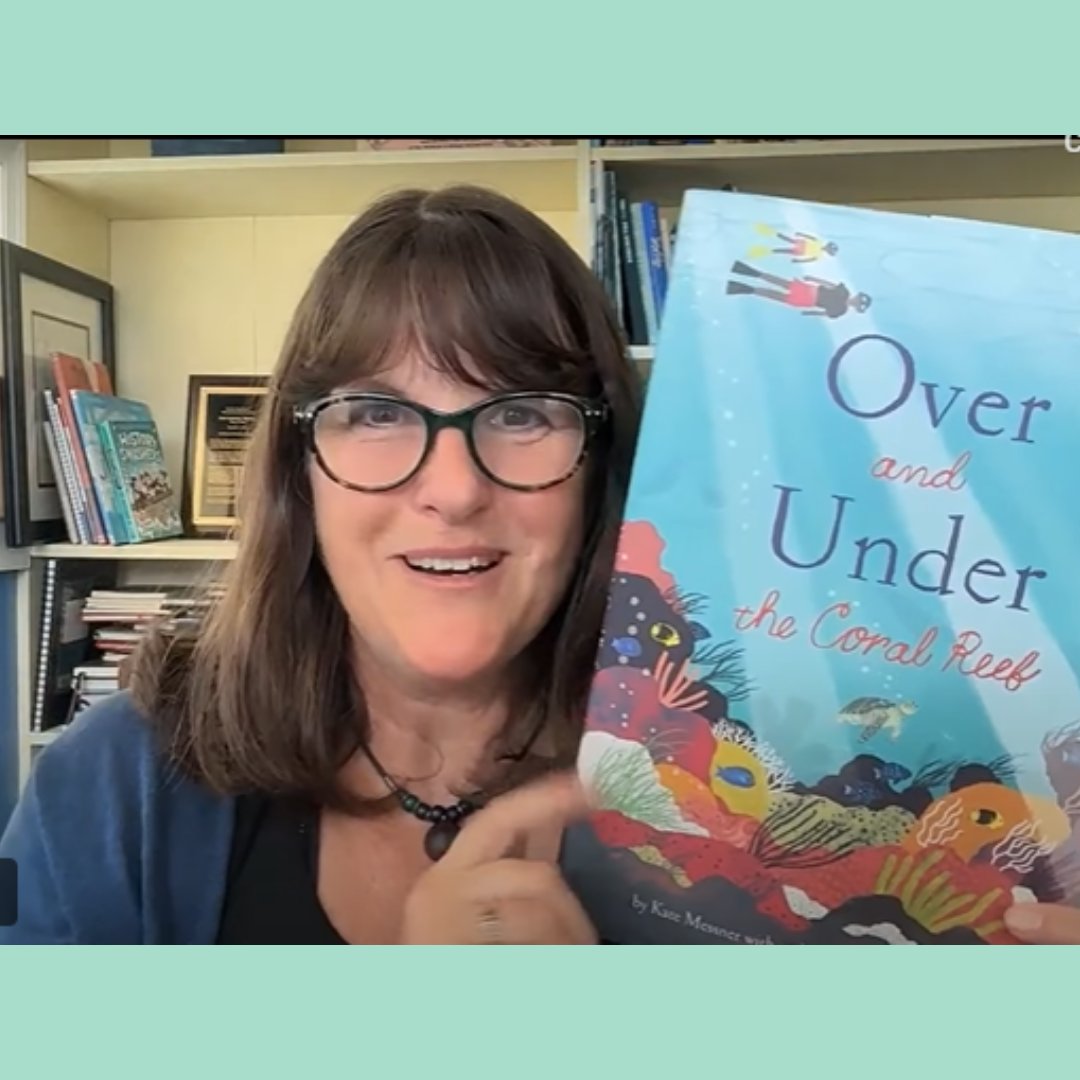 litworldsays's tweet photo. #WorldReadAloudDay wouldn't be the same without author @katemessner! Every year she organizes a lineup of authors who volunteer to read aloud to schools and libraries across the country 🧡 Thank you to our readers, and thank you, Kate Messner. We are so thankful for you! #WRAD26 https://t.co/WOnowdnq3K