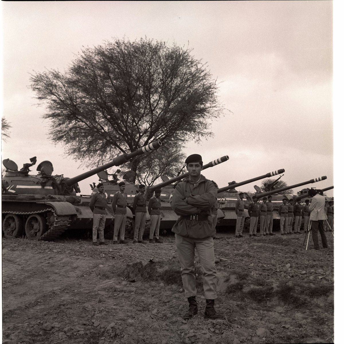 onionroute's tweet photo. Pakistani soldiers with captured Indian tanks in the #Chhamb sector during the 1971 War https://t.co/Z5GNkKQdM2