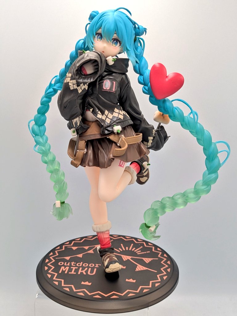 🌟 #初音ミク Fashion フィギュア Outdoor 稼働開始しました‼️ #おた