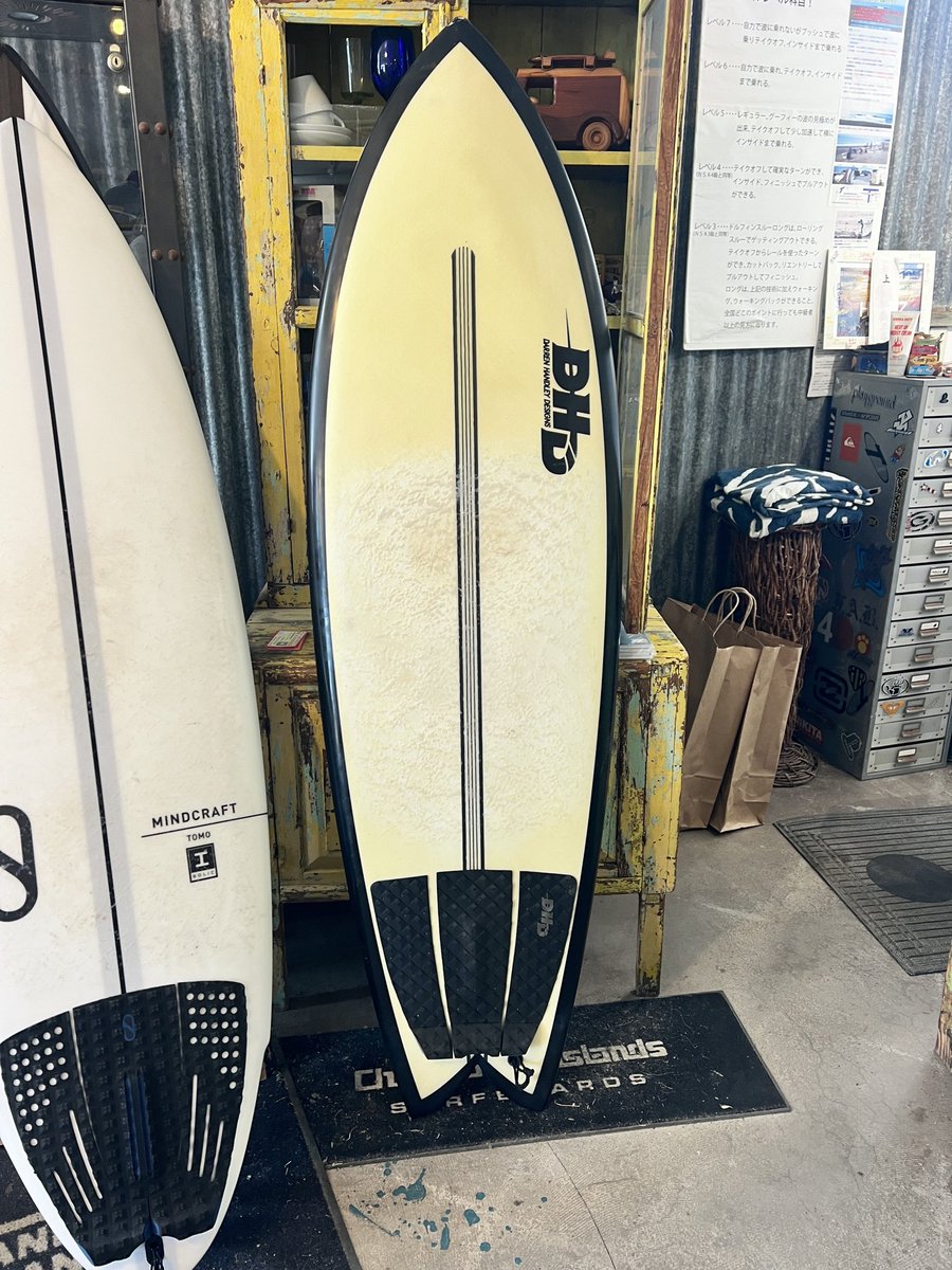 USEDボード！DHDミニツィンEPS! 5.9x201/2x23/8 32L 程度はデッキ