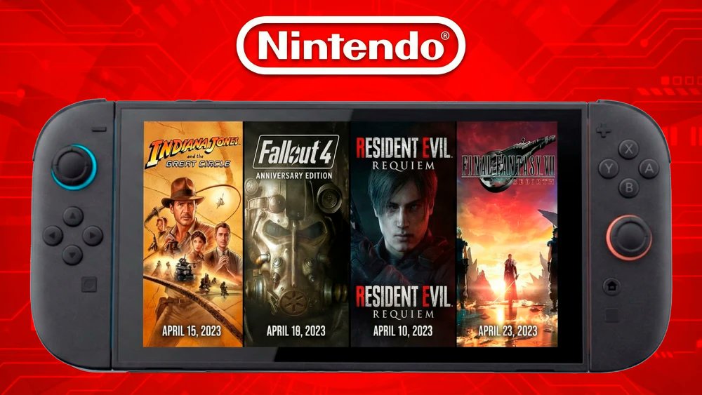 PortalGeekCo's tweet image. Resumen del Nintendo Direct Partner Showcase 2026: ¡Indiana Jones, Fallout 4 y Resident Evil llegan a Nintendo Switch 2! 
#NintendoDirect #nintendoDirectPartnerShowcase  @NintendoLatam 

portalgeek.co/videojuegos/ni…