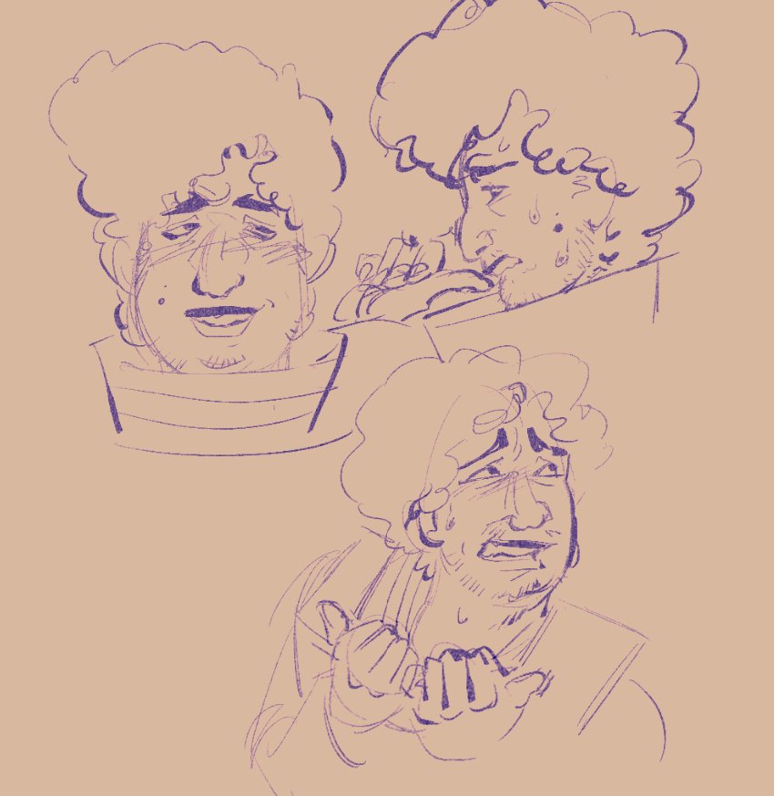 If anyone cares i did draw him yesterday in a moment of weakness