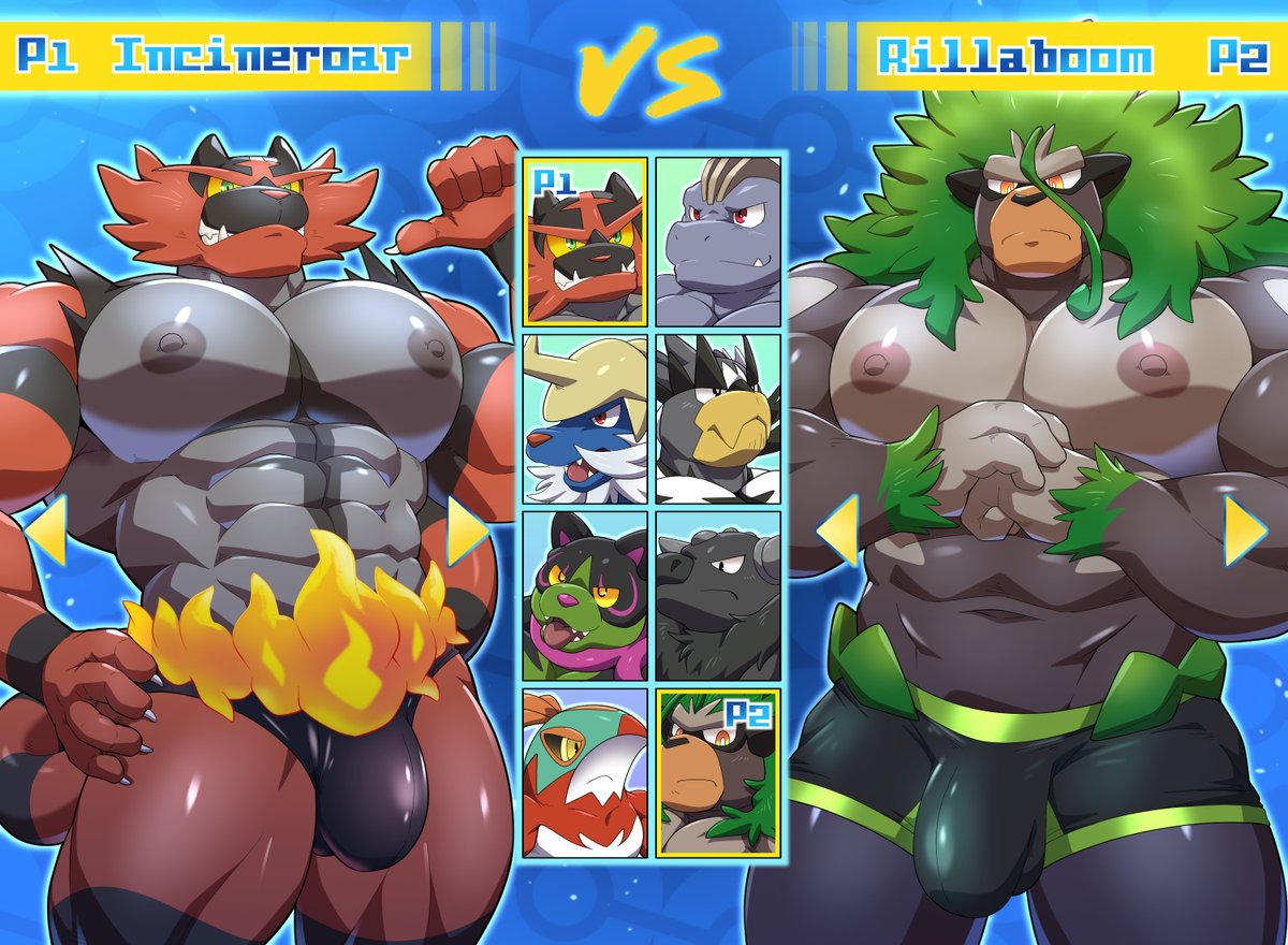 "Choose Your Fighter!"

(Commission work)