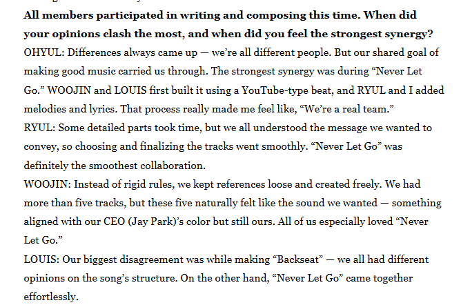 never let go is special for LNGSHOT because they wrote and compose the track from scratch and the fact that never let go got so viral🥹🥹🥹🥹 they deserve it so much