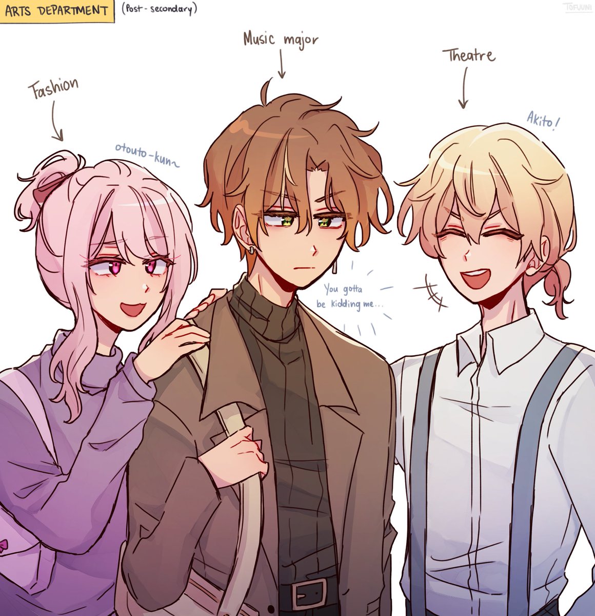 white day trio.. never separate them !! #prsk_FA
