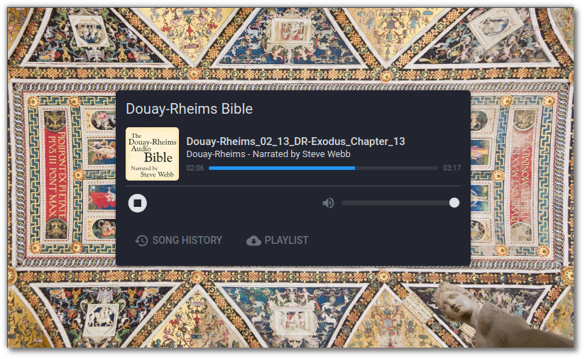 DOUAY-RHEIMS BIBLE Streaming 24/7
radio.latinritemass.com/public/drb #Bible #douay-rheims #StreamingNow