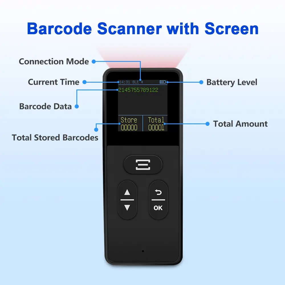 Yuhengda2023's tweet image. Portable 1D barcode scanning for retail &amp;amp; logistics. Wireless options, LCD display, easy setup.
📩 sales@yhdaa.com
🌐 yhdaa.com
#barcodescanner #wirelessscanner #retailtech #logistics