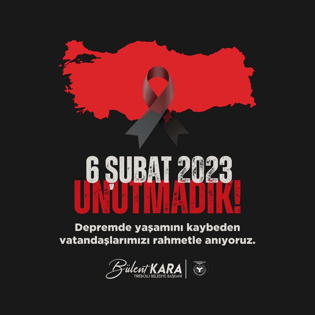 6 Şubat 2023’te meydana gelen depremin acısını hâlâ yüreğimizde hissediyoruz.

Hayatını kaybeden vatandaşlarımızı rahmetle anıyor, ailelerine ve tüm ülkemize sabır diliyorum.