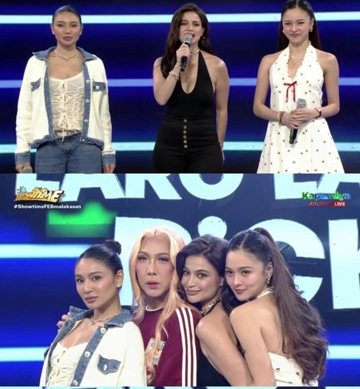 crochetereliza's tweet photo. Quality Girlies ๐คฉ๐ฅฐ
#ShowtimeFEBmalakasan #KimChiu #NadineLustre #annecurtis #memevice https://t.co/OoQ56B6Vgj