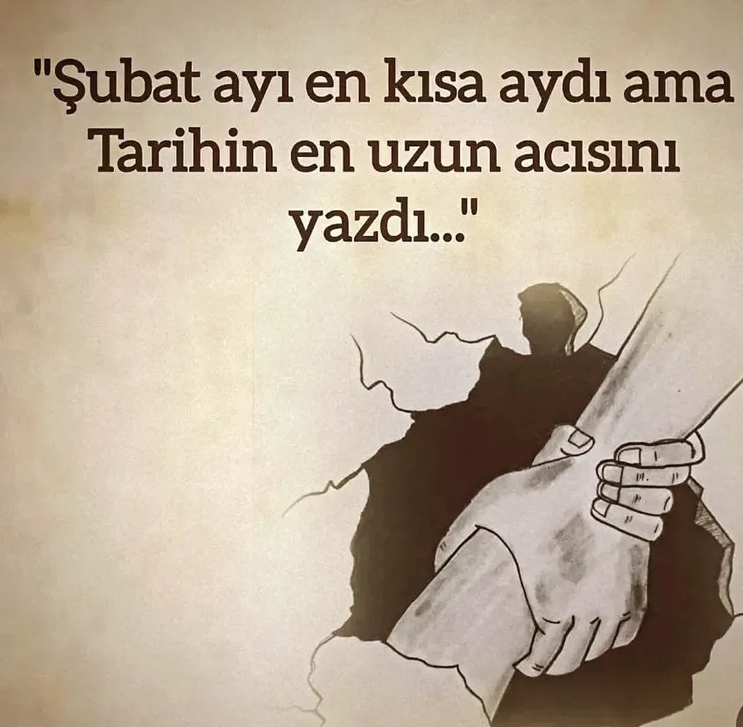 srcaeliff's tweet image. Bazı gecelerin sabahı olmaz sadece karanlık olarak kalırlar…
Ölenlere rahmet, kalanlara sabır diliyorum.🙏🏻🙏🏻
Allah’ım kimseye bir daha böyle acı yaşatmasın🙏🏻🙏🏻
#6subatdepremi #6subat2023