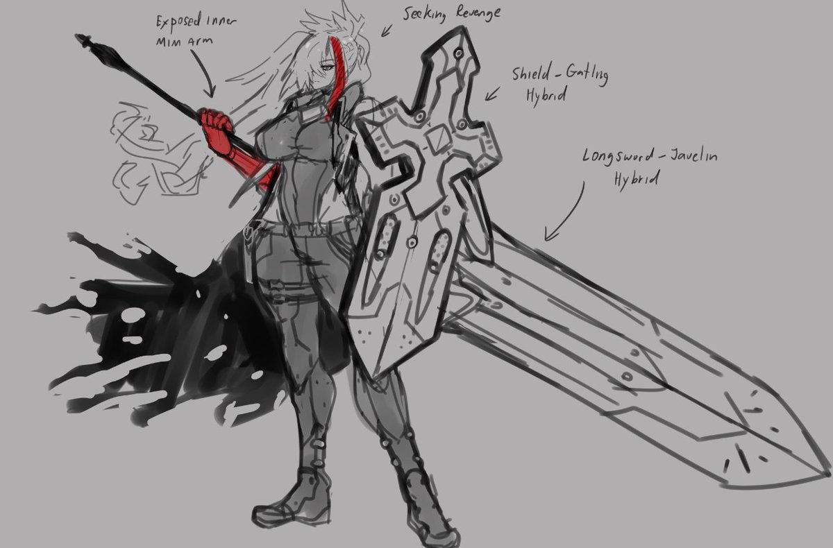 Trianta forma Xenoblade X (super enfadada)
Version Donut Steel 😔