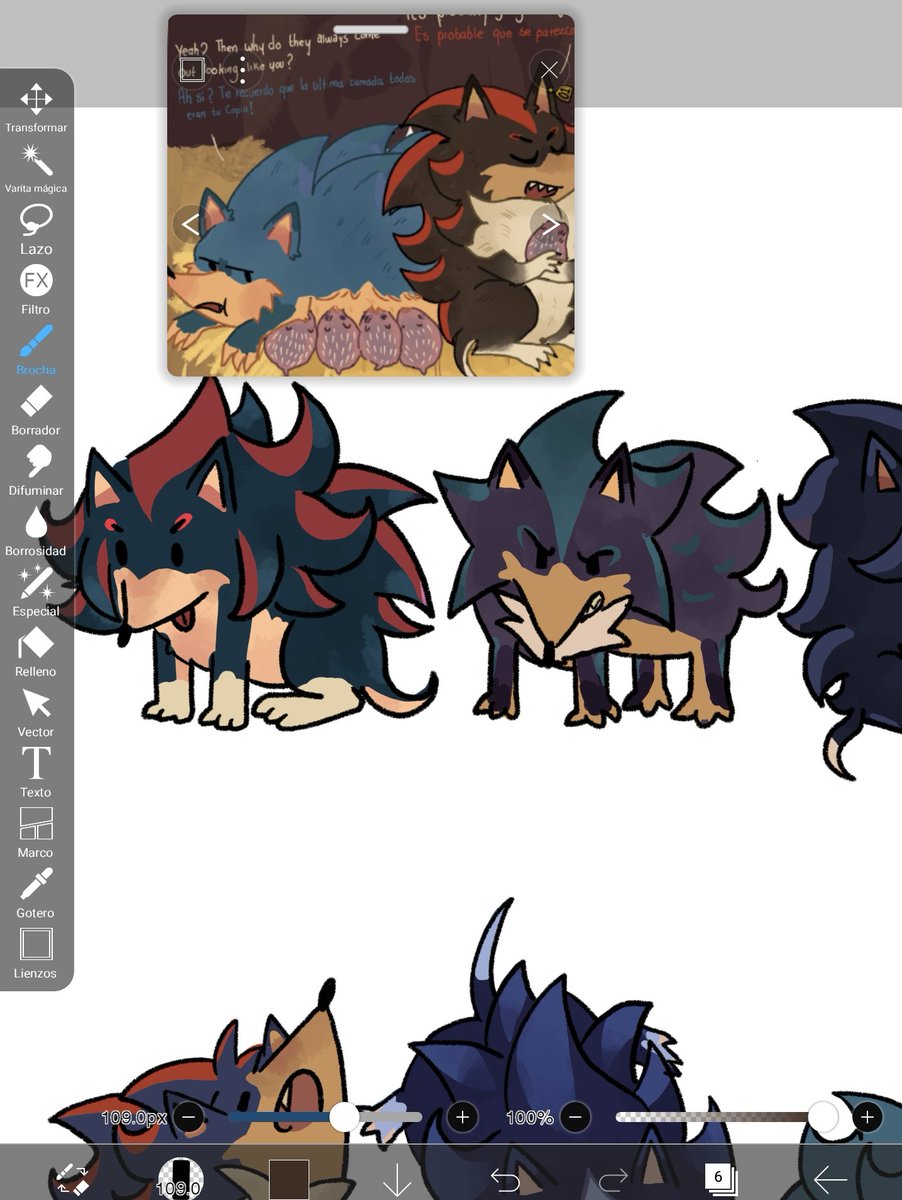 asaya430's tweet image. [Wip] 
I’ll probably have a surprise mini comic ready on Monday (⁠人⁠ ⁠•͈⁠ᴗ⁠•͈⁠)
(Sonic wasn't lying XD)