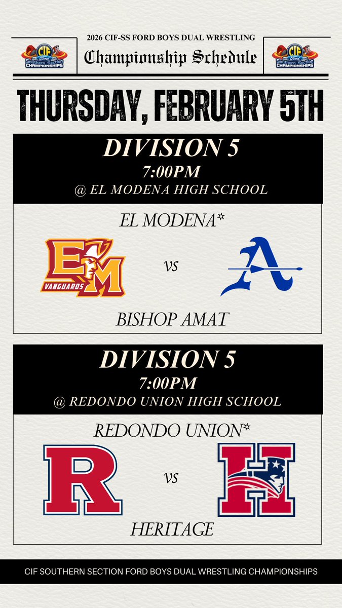 CIF Southern Section tweet media