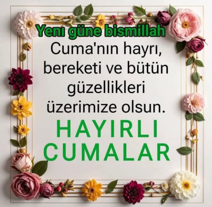 Herkes için kalbinin ekmeğini yediği bir gün olsun 

Hayırlı cumalar