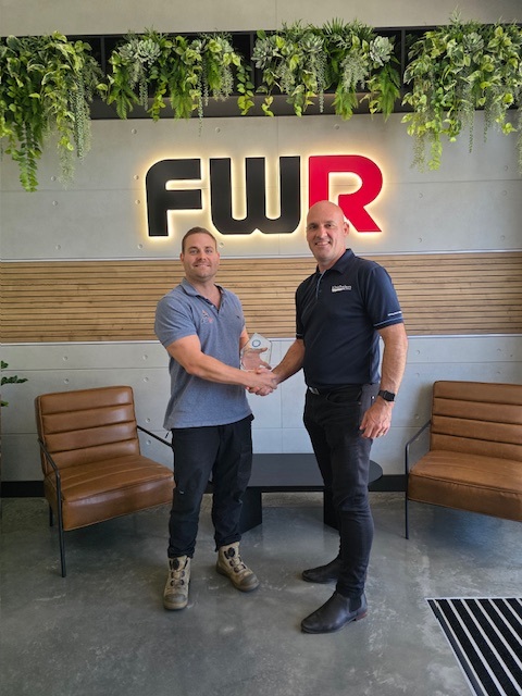 Shaun presenting Leon from FWR Pty Ltd with the OnlySales.com.au  2025 Dealer of the Year award for Only Trailers🏆👏

Huge congratulations to Leon and the FWR team for an outstanding year of hard work, dedication, and top-tier service. Well deserved! 🙌🔥