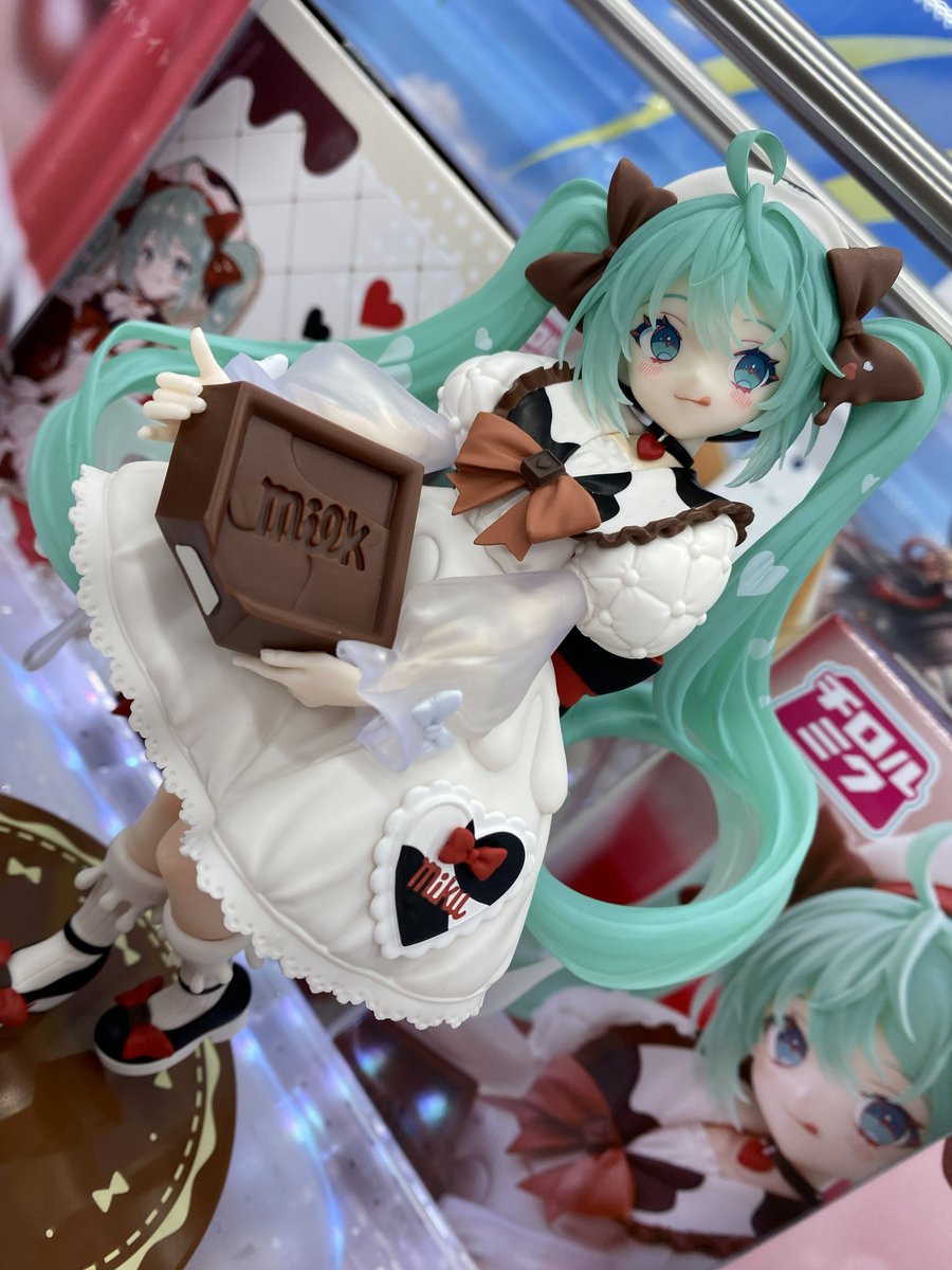 ❄新景品入荷情報①❄ 💖初音ミク×チロルチョコ Trio-Try-iT Figureー