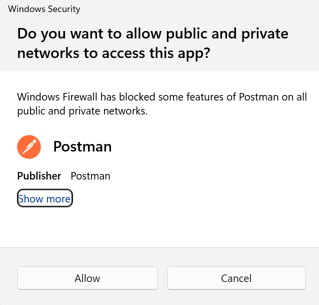 all_things_dev's tweet photo. This is a constant annoyance with using @getpostman. I should not have to do this every couple of days. https://t.co/TNOJeS4OwN