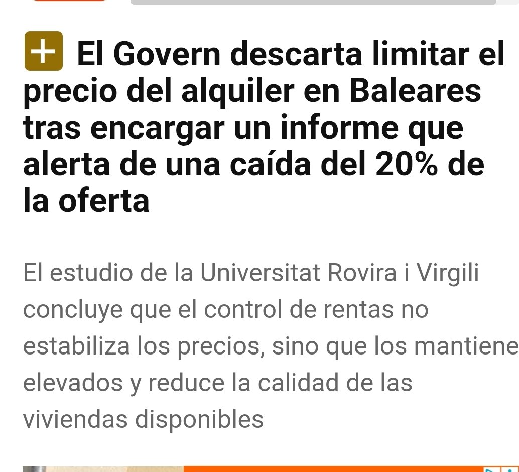 google.com/amp/s/amp.elmu…
He cercat qui és l'autor de l'informe i aquesta entrevista que enllaç és clarificadora del perquè han anat a cercar a la URV qui els hi faci.
A part de ser un informe encomanat clarament de part, està a favor de la compra de % d'habitatges 😳
He flipat.