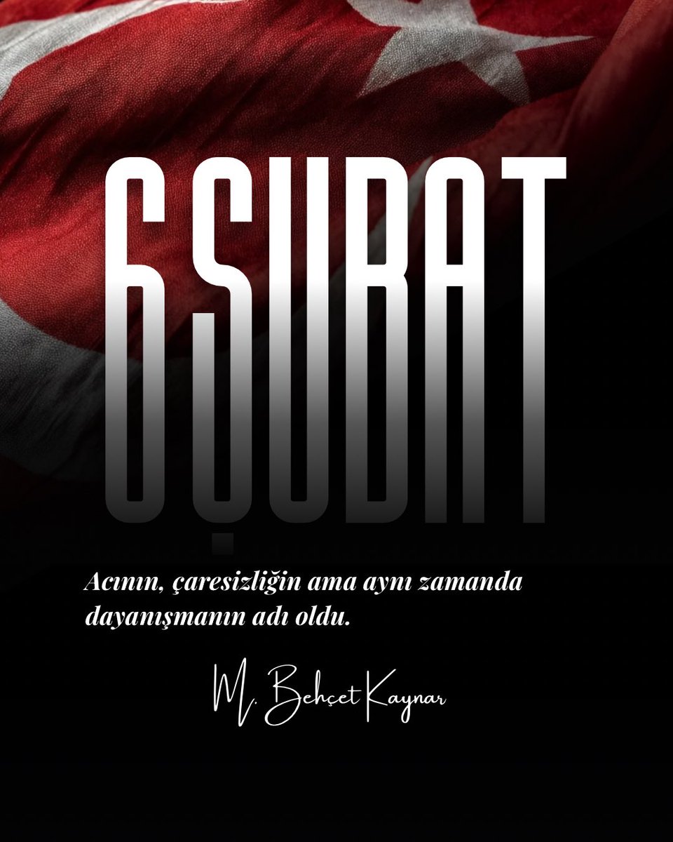 M.Behçet Kaynar tweet media