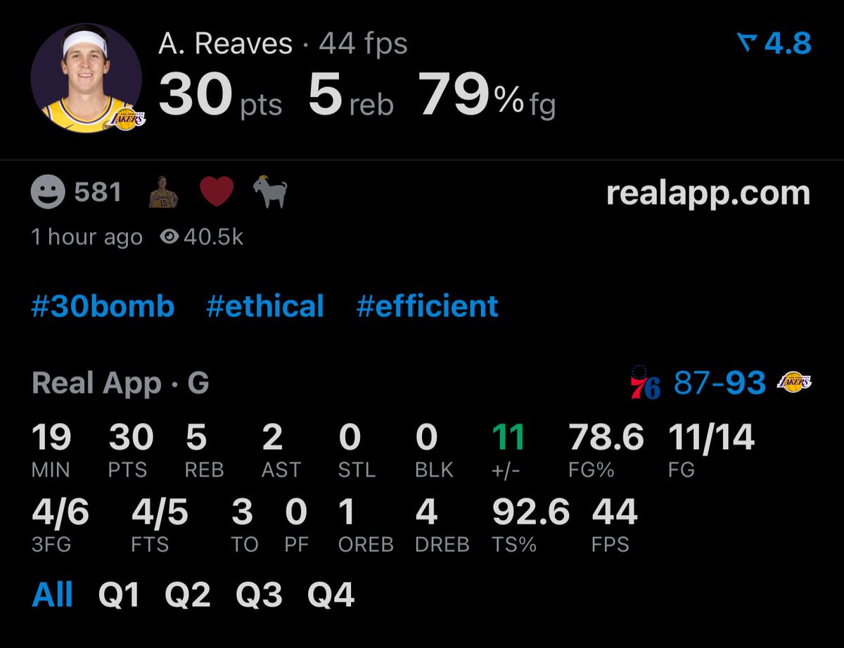 Does that say 30 points in 19 minutes??