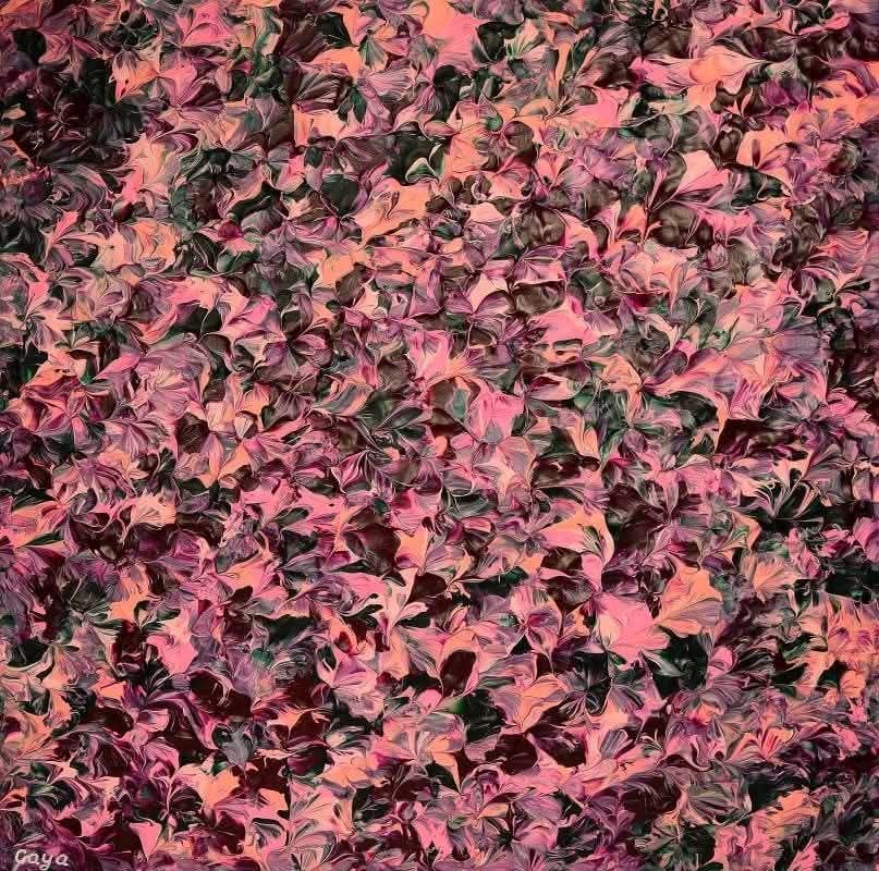 #Valentines #Art 
Drunk on Roses by Gaya
"Look at them: they are everywhere! Petal to petal, colour in colour, a tenderly collated peaceful blanket to the recent battlefield. Roses, drunk on their beauty."
24x24 inch 
Acrylic on Canvas
#worldwideshipping
Gayaartstudio.com