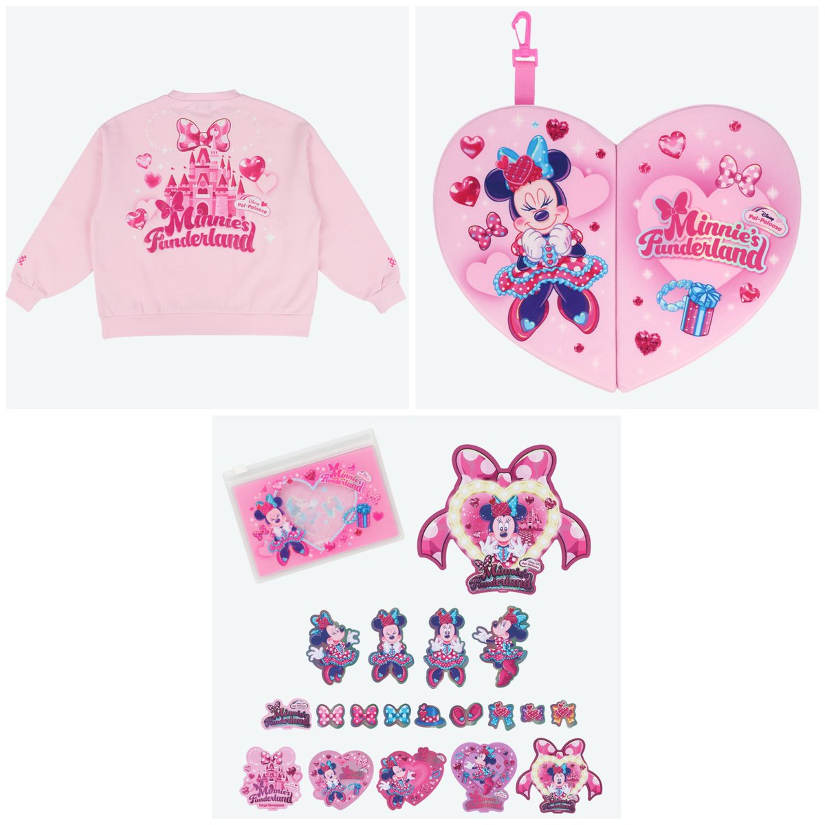 販売終了】 『ミニーのファンダーランド』のトレーナーやポータブル