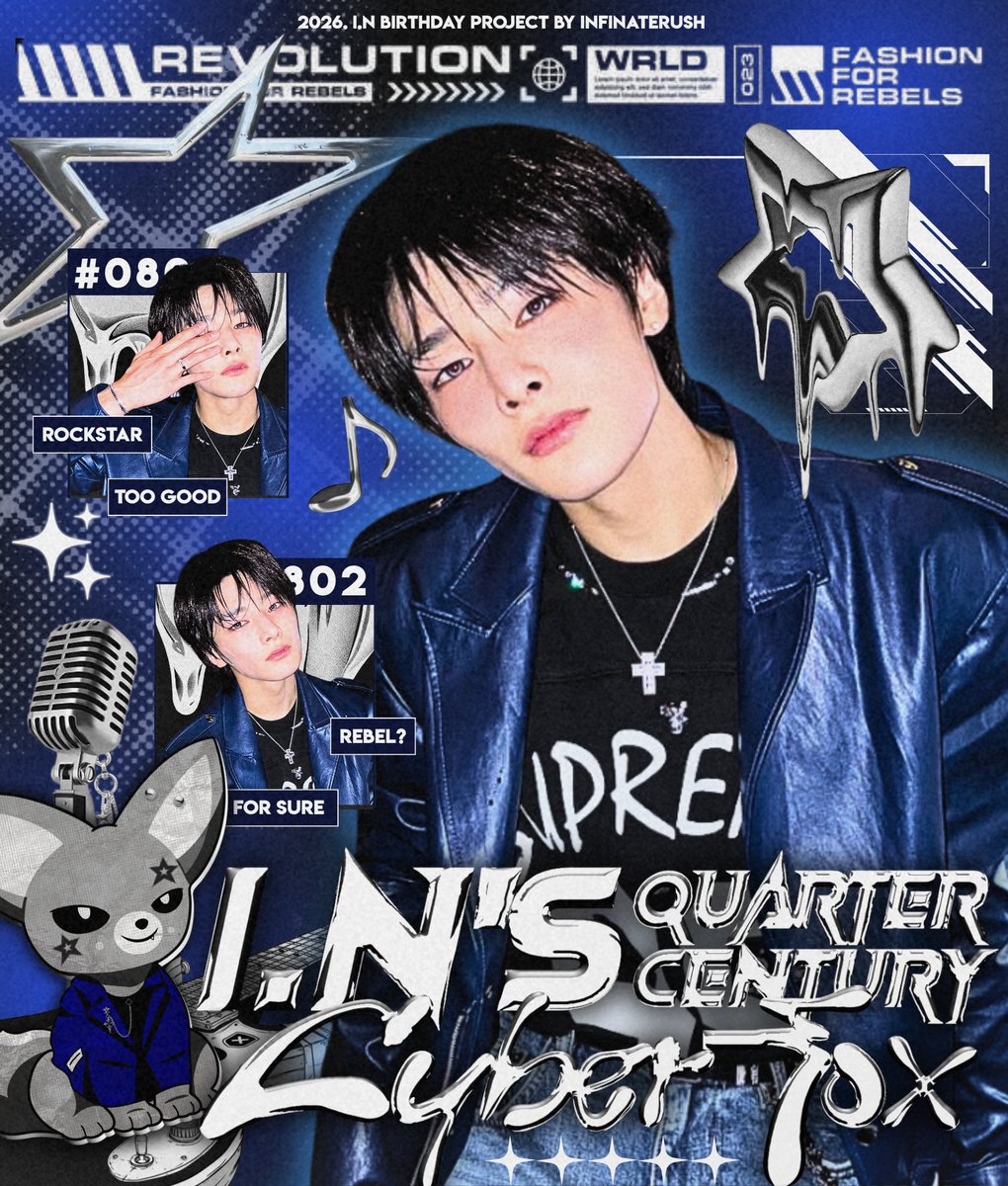 ᅠ
🦊 ⋮ Years stacked like glowing code of 𝗜.𝗡’𝘀 𝗤𝗨𝗔𝗥𝗧𝗘𝗥 𝗖𝗘𝗡𝗧𝗨𝗥𝗬 𝗖𝗬𝗕𝗘𝗥-𝗙𝗢𝗫. Youthful rebellion burns within these wired veins. Dominating 25 Years of Evolution: From Cute Kit to Metal Rockstar, reborn in the glow of sapphire resonance.
ᅠ