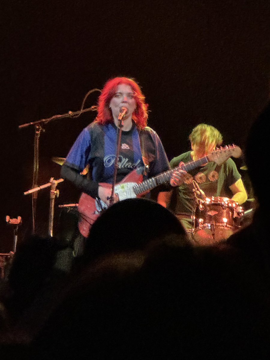 RogerClark41's tweet image. Amazing show from @SPRINTSmusic @boweryballroom - thanks for the pic Karla and the band! #Music #Sprints #NYC #Dublin