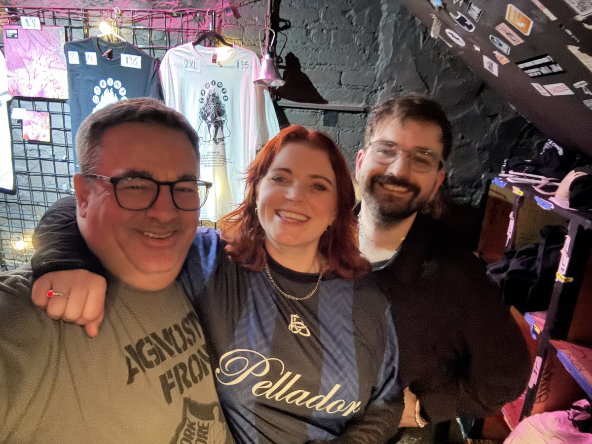 RogerClark41's tweet image. Amazing show from @SPRINTSmusic @boweryballroom - thanks for the pic Karla and the band! #Music #Sprints #NYC #Dublin