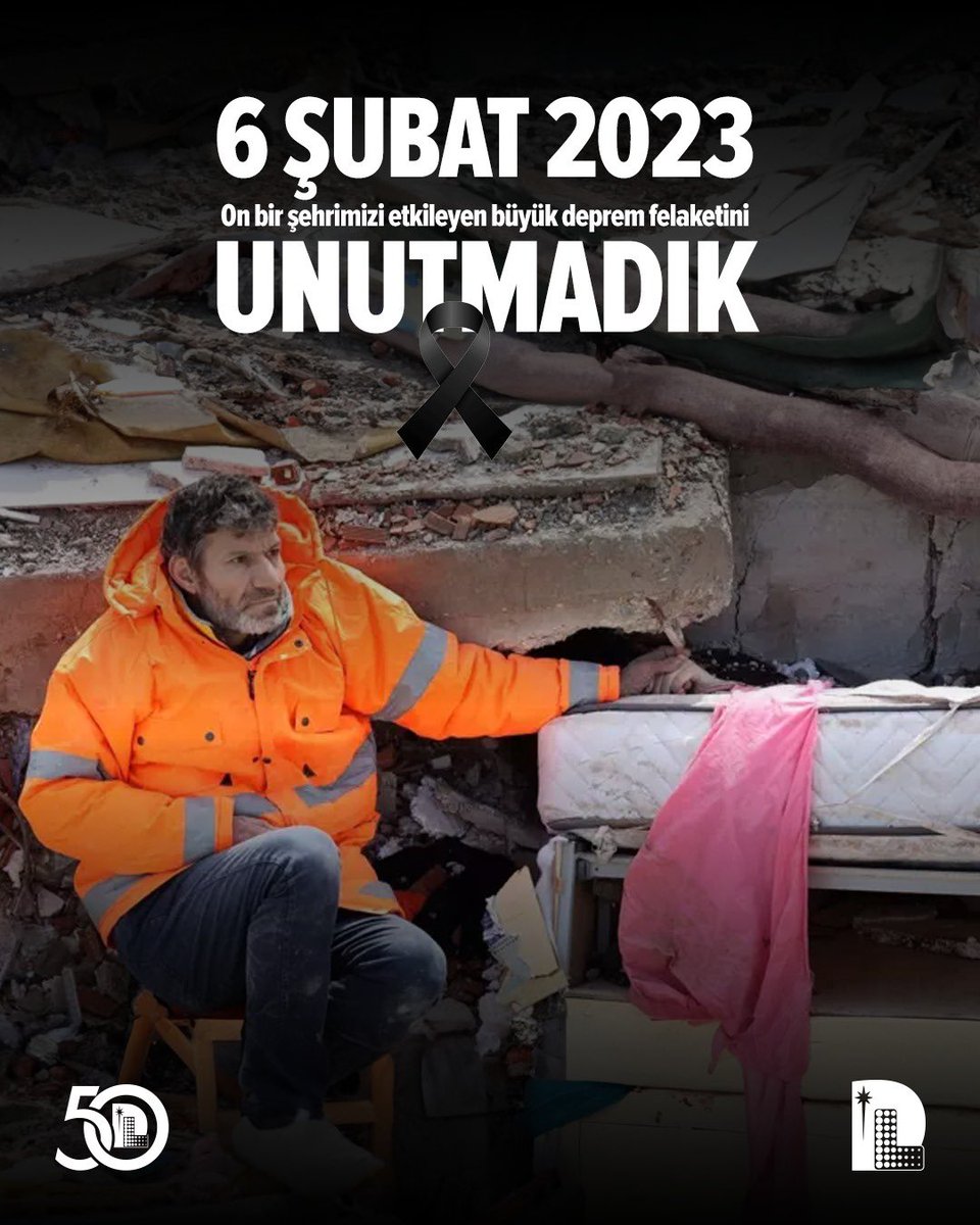 On bir şehrimizi etkileyen büyük deprem felaketini unutmadık, unutmuyoruz. Acılarımız da, kayıplarımız da hala yüreğimizde. 

#6Şubat #Deprem