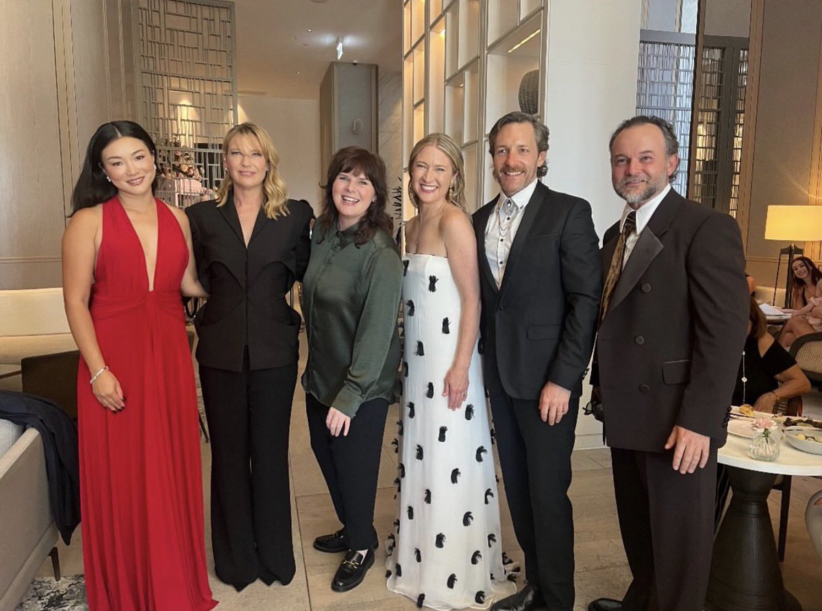 streidupdates's tweet image. “Last red carpet hurrah for #TheNewsreader at the 2026 AACTA awards….” via Michael Lucas

Unfortunately, it looks like Sam is not on the AACTA red carpet with his fellow cast and crew, however there’s still a chance he could be at the ceremony later in the day!

Wishing the team