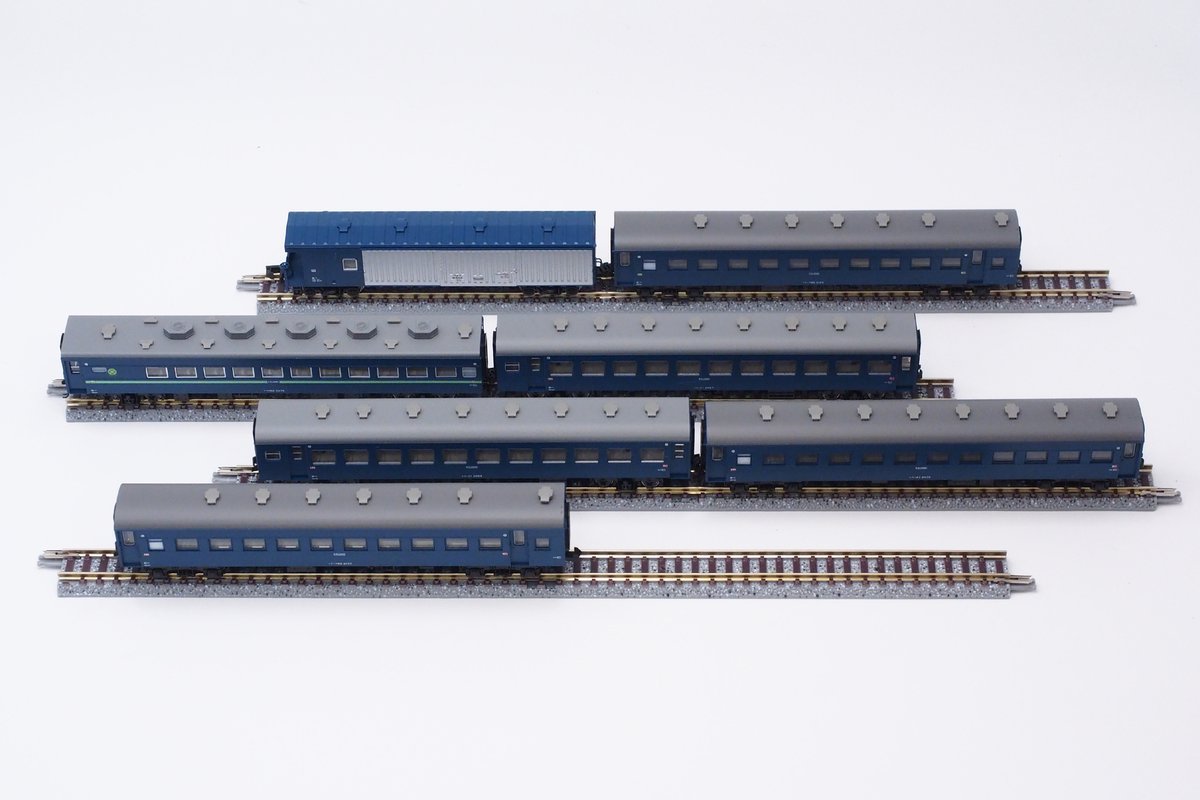 KATO 43系 夜行急行〔八甲田〕7両基本セット 入荷 八甲田は東北
