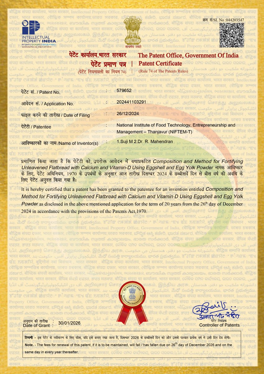 NIFTEM Thanjavur tweet media