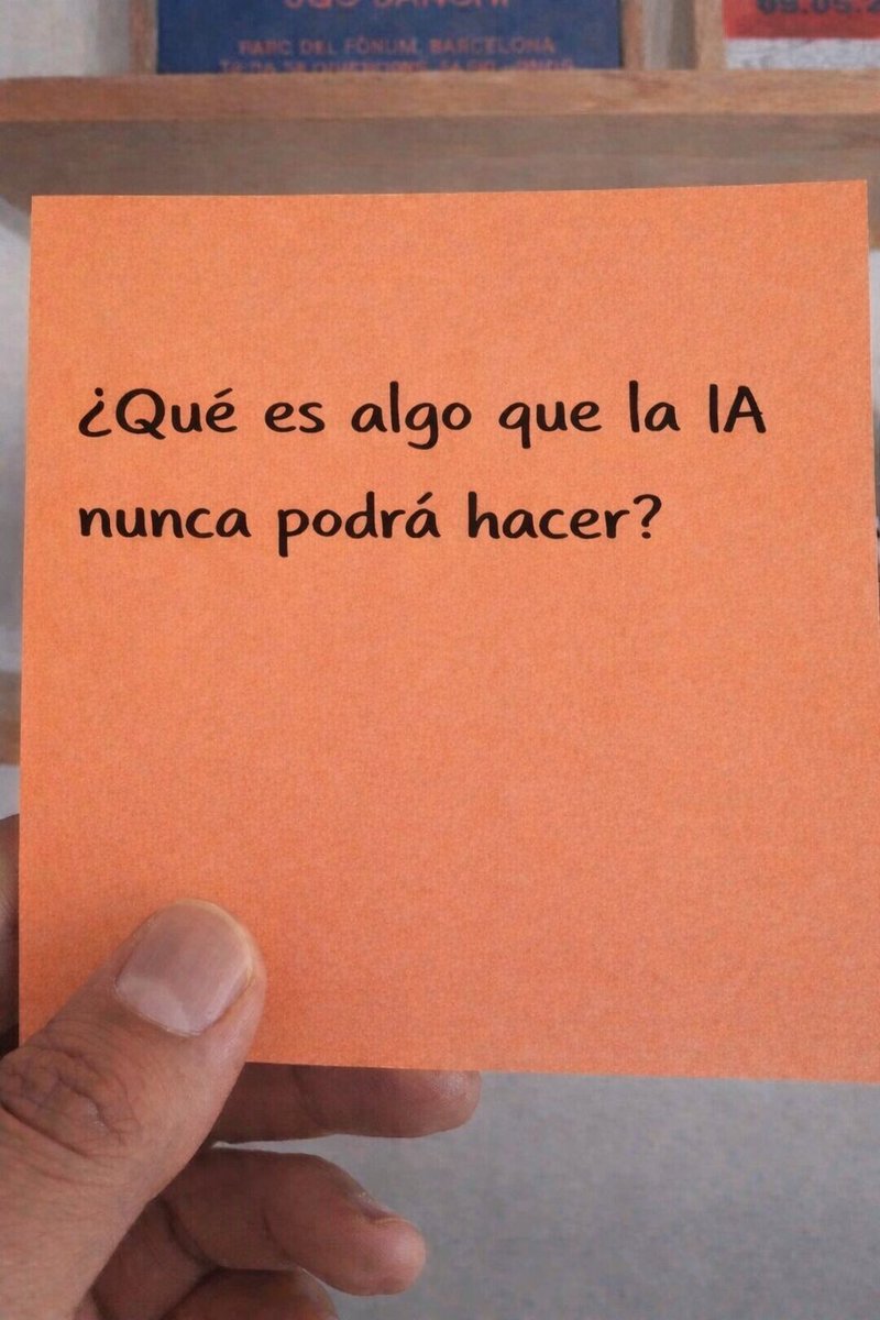 Algo que no nos puedan reemplazar?