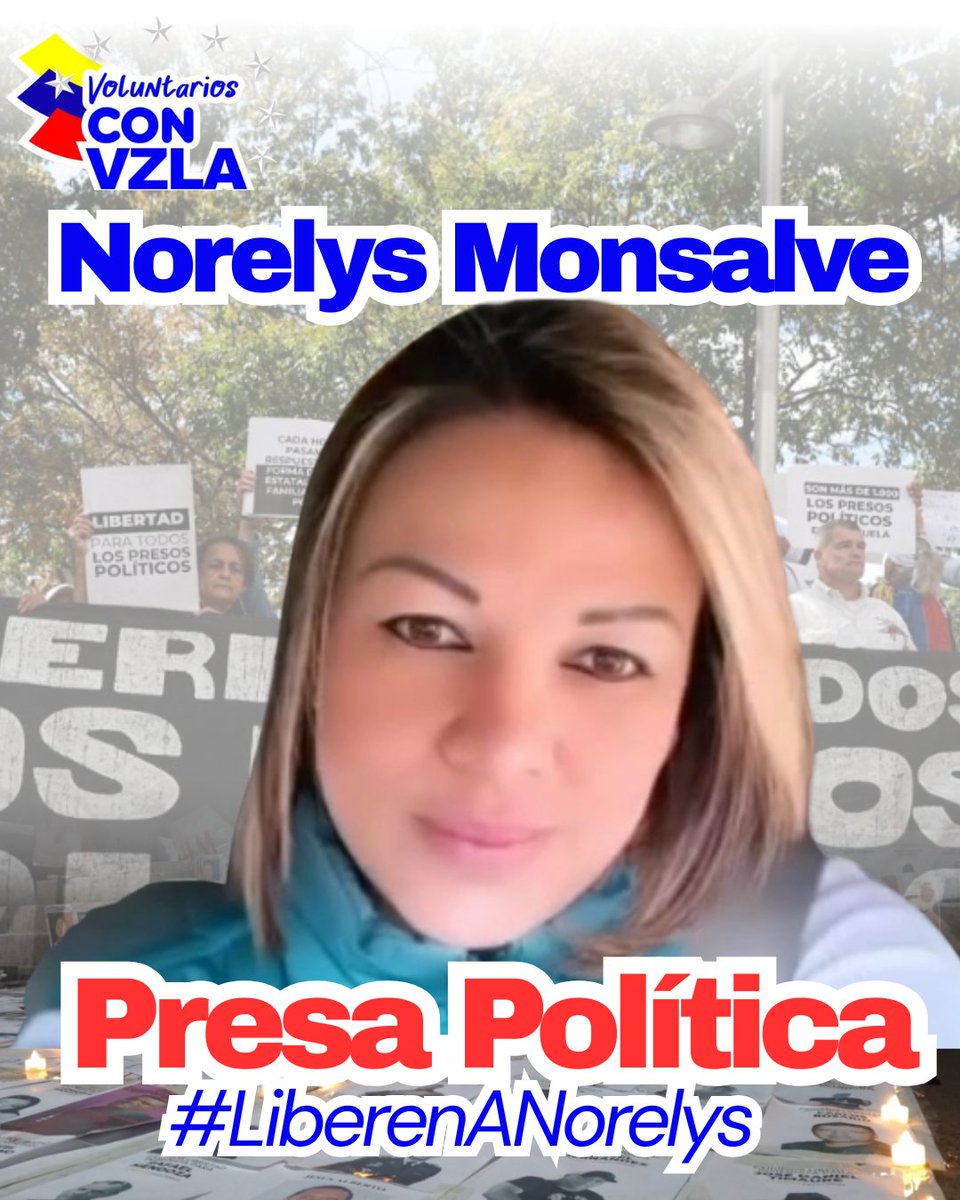 VzlaJuvenil's tweet photo. ¡Liberen a todos los presos políticos!
#QueSeanTodos https://t.co/nZyyfzIord
