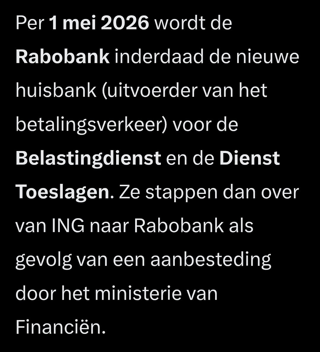 Het bankverkeer...Ideal> WERO...ING>Rabobank..🤔