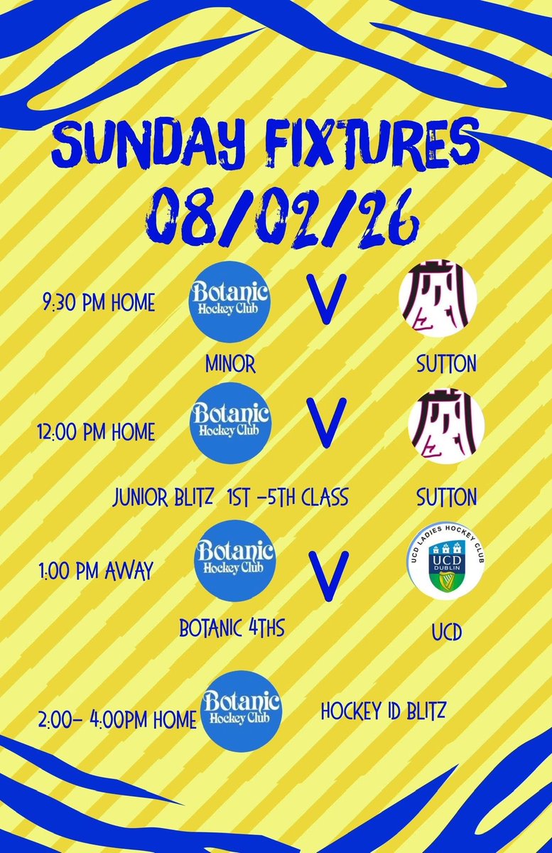 Botanic Hockey Club tweet media