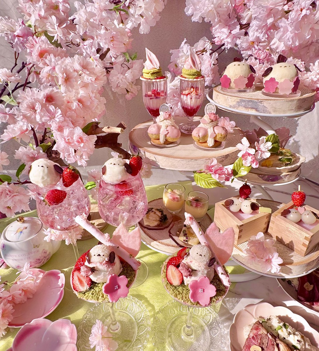 hccafe_official's tweet image. 🕊️🌸🕊️🌸🕊️🌸🕊️🌸🕊️🌸🕊🌸
\ オートクチュールブランチ /
New‼️アフタヌーンティー✨️
2/8(日) 19時〜 予約スタートです‼️
🌸【 桜×シマエナガ 】 アフタヌーンティー🕊️

シマエナガ × 桜アフヌン、優勝すぎる…🌸🤍
ふわふわ白天使が、ピンクスイーツに
囲まれてる世界観、尊さカンスト🎀☆*:.｡.…