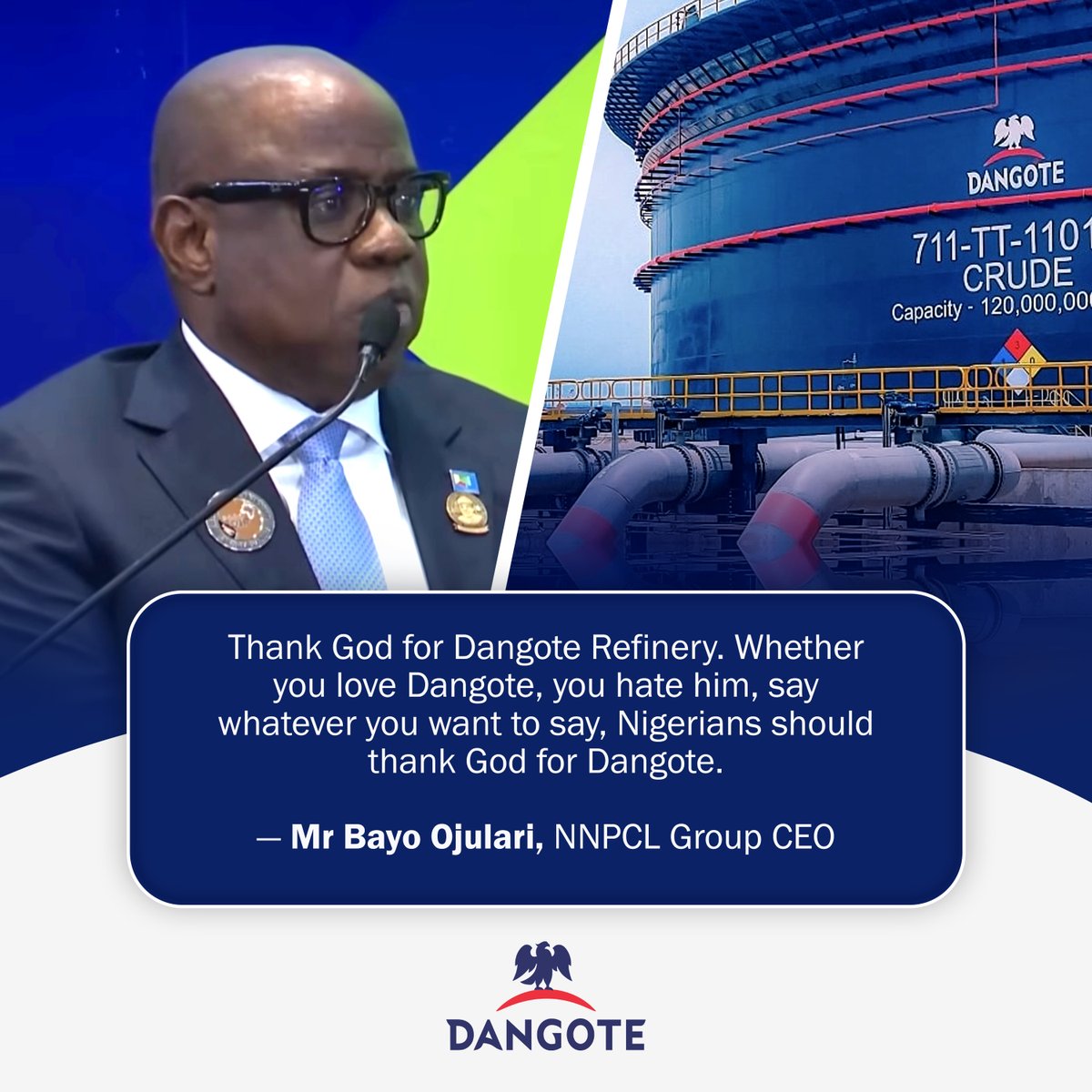 Dangote Group tweet media