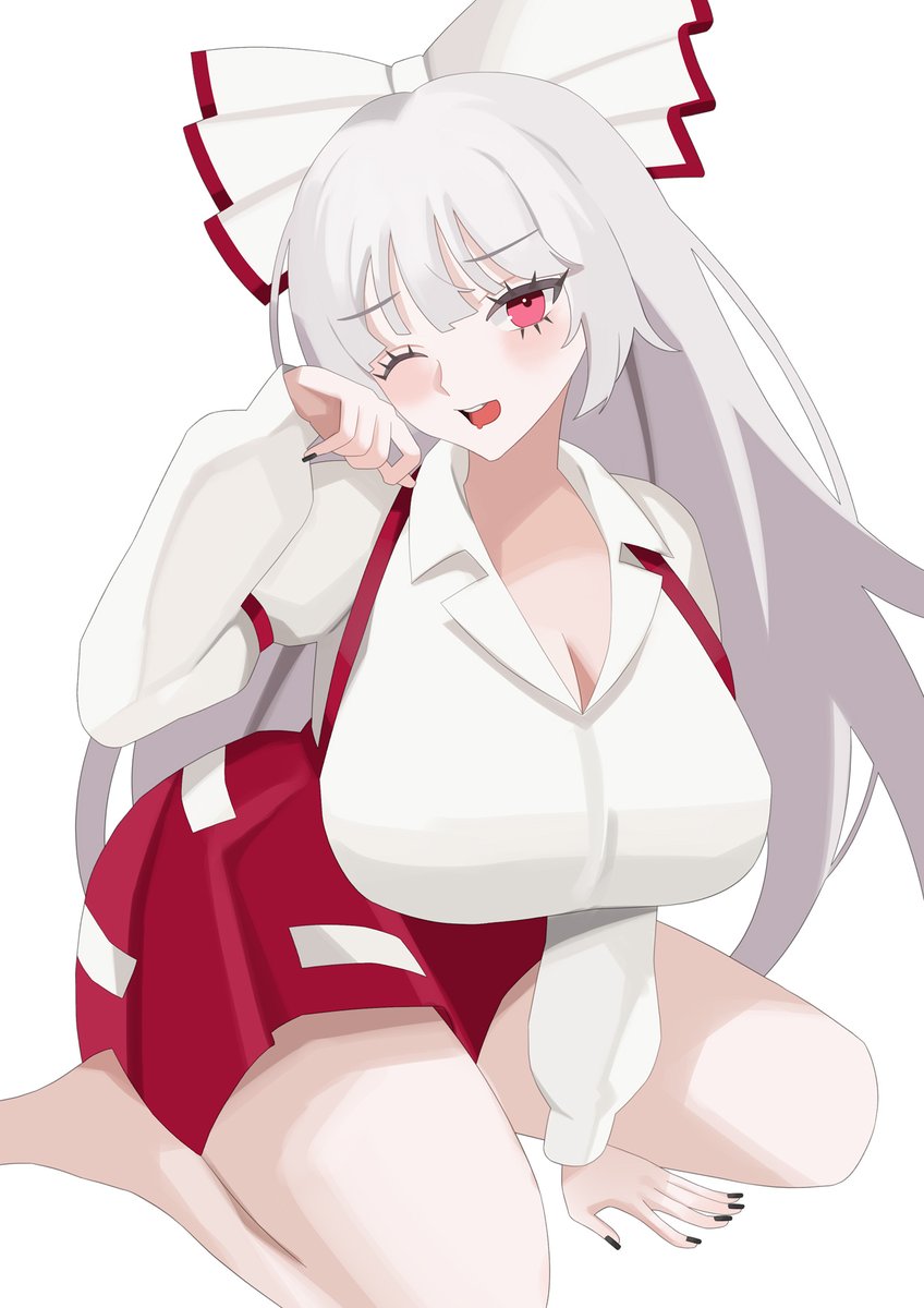 寝起き妹紅
#東方Project #藤原妹紅 