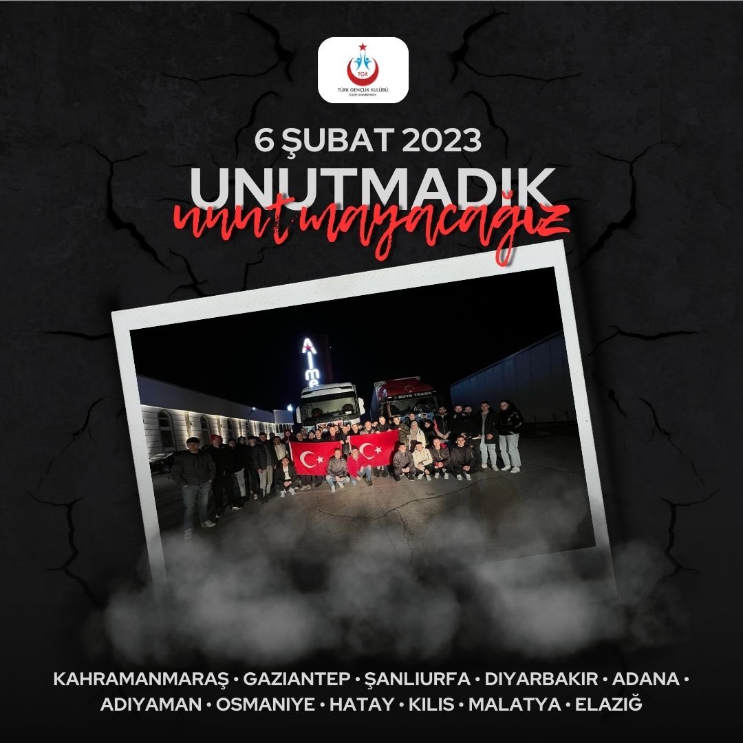 6 Şubat 2023…

Unutmadık, unutturmayacağız.
Kaybettiklerimizi rahmetle anıyor, yaralarımızı dayanışmayla sarıyoruz.