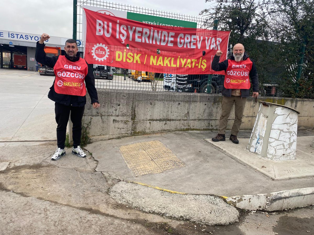 Tüvtürk Araç Muayene İstasyonları Grevimiz işçi ve sendika düşmanlığına, grev kırıcılığına karşı 56. gününde de  devam ediyor...
<a href="/TUVTURK/">TÜVTÜRK</a>