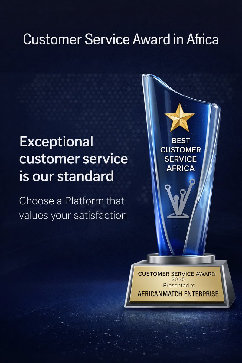 Africanmatch14's tweet photo. Award 6 https://t.co/HWqFfRqCT1