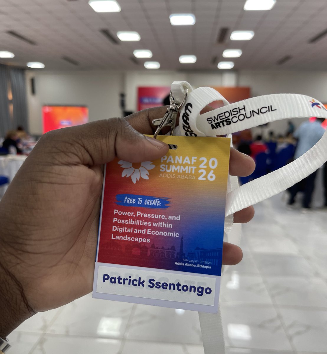 Ssentongo_'s tweet photo. FREE TO CREATE: Power, Pressure & Possibilities within Digital & Economic Landscapes!
Here to engage in meaningful dialogue around the dynamics shaping artistic freedom on the continent.
#PANAFSunmit2026
#FreeToCreate https://t.co/QtKg2lWoFv
