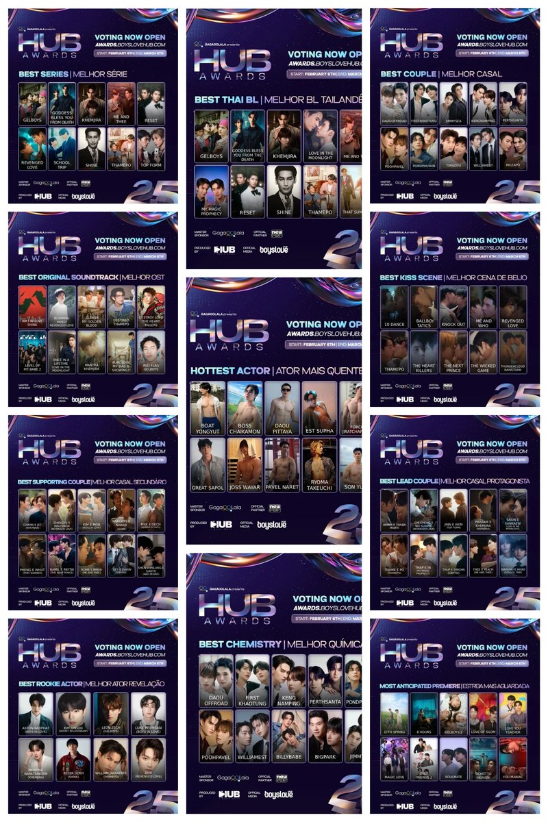 Best series - Revenged love 
Best original soundtrack - Blooming freely 
Best lead couple - TianZiyu
Best supporting couple - XuanXuan
Best rookie actor - Ziyu
Best couple - ChengWei
Best kiss scene - Revenged love 

We got 7 nominations y'all. Let's vote🫶#RevengedLove #tianziyu