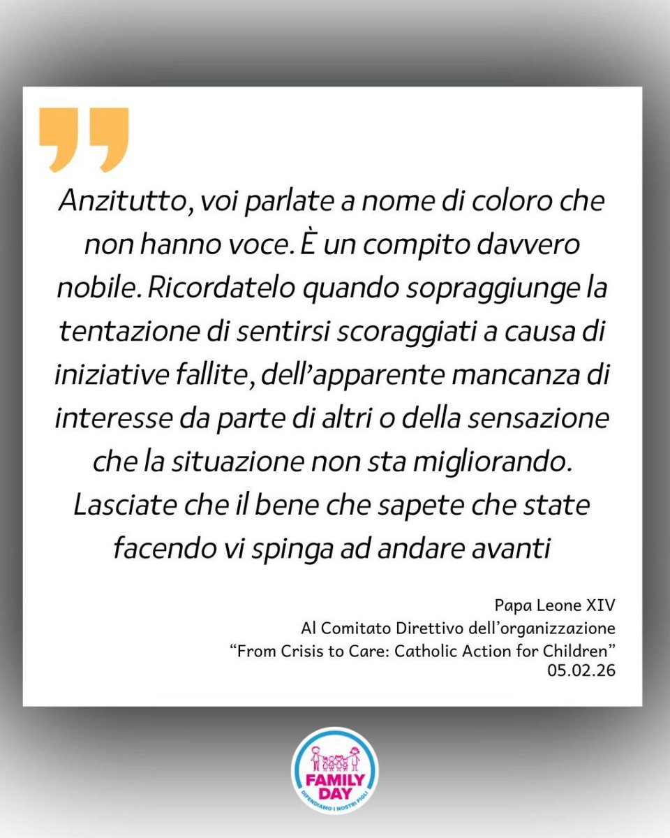 #LeoneXIV 
<a href="/Pontifex_it/">Papa Leone XIV</a>