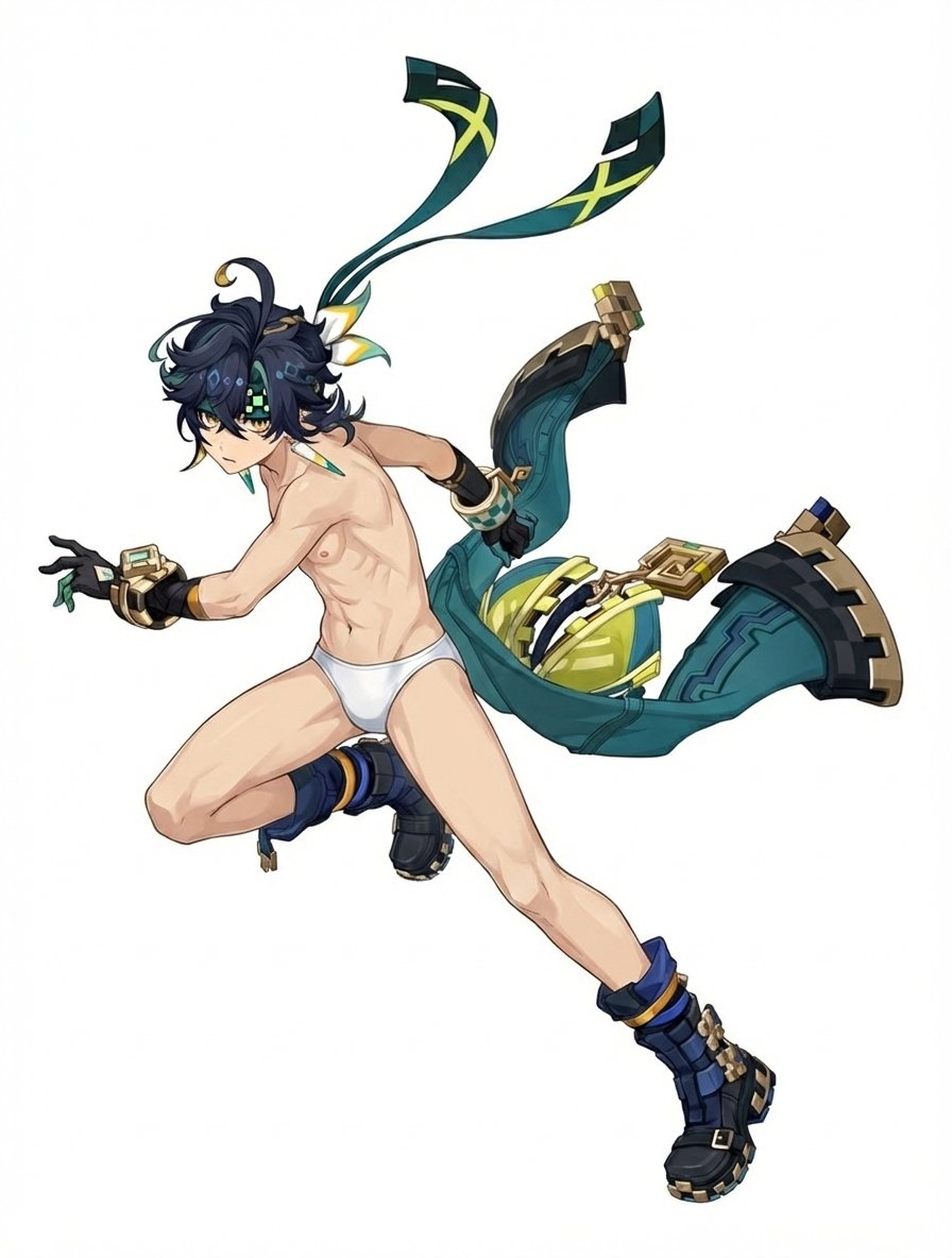 Jjfff20524756's tweet photo. Kinichhh~~~
#r18嗜好の赤い再生ボタンなりきりさんと繋がりたい 
#Kinich 
#GenshinImpact 
#AIart https://t.co/vD0JFClEOx