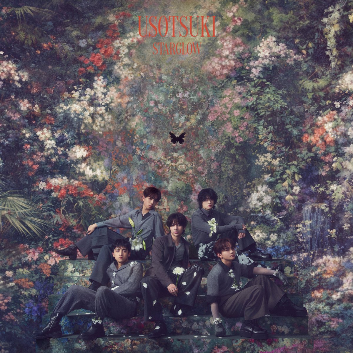 starglow_bmsg's tweet photo. 〖タイトル ⋆︎ ジャケ写解禁💿〗

2026.04.01 Release
2nd Single 'USOTSUKI'

✔️詳細はこちら
https://t.co/FkeP0DBmCJ

✔️ご予約はこちら
https://t.co/uN2nTBwMy7

#STARGLOW
#SG_USOTSUKI https://t.co/3A19bC0A2O